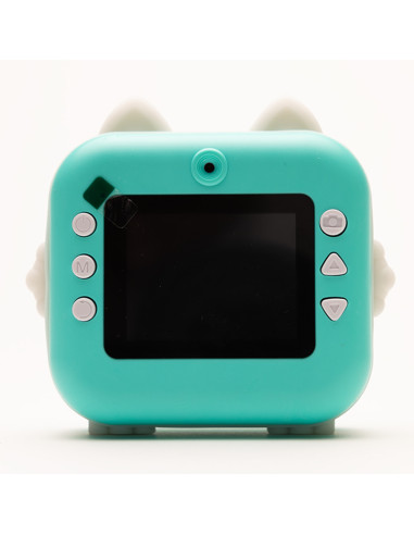 ASAKY INSTANT CAMERA  LCD 24 GATTO CARTA TERMICA